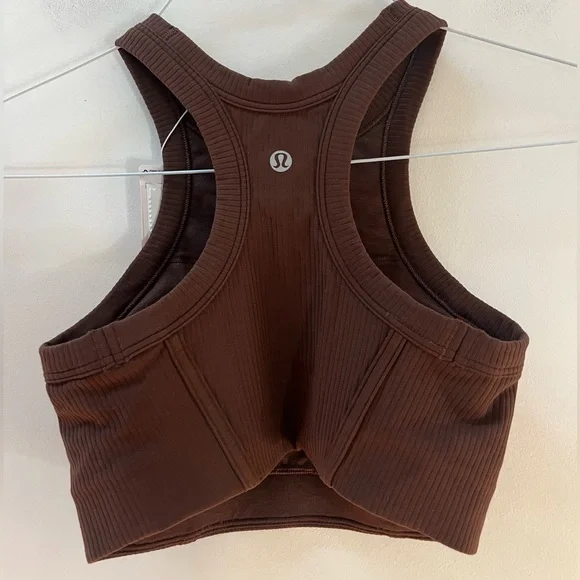 NWT Lululemon Ribbed Nulu High-Neck Yoga Bra - Picture 5 of 6